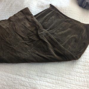 Grunge Brown Midi Skirt (M) (Eddie Bauer)
